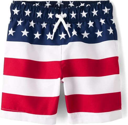 The Children's Place,Boys,Swim Trunks,Tidal Flamingo,Large in Saudi Arabia
