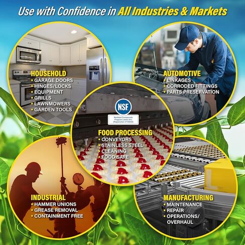 Non-Toxic Penetrating Oil | Eco-Friendly, Non-Flammable, Food Grade & Biodegradable | Rust Inhibitor | 3-in-1 Lubricant, Penetrating Oil, and Degreaser by Trick Shot® USA Made | 16 oz. Spray Bottle in Kuwait