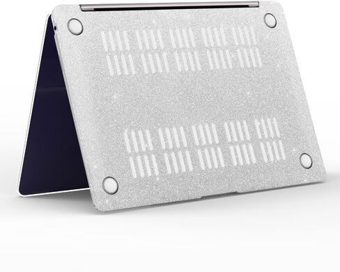 Anban Compatible with MacBook Air 13 inch Case 2021 2020 2019 2018 A2337 M1 A2179 A1932 Touch ID,Plastic Hard Shell Case for MacBook Air 13.3 inch+Keyboard Cover+Screen Protector,Shiny Luster Pearl in Kuwait