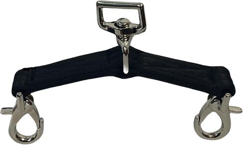 Double Buckle Swivel Lunging Chin Strap, Lunging Strap for Horse Lunge Line，Lunge Strap with Solid Hardware, Lunging Aid for Horse Training, Improve Control and Performance in Saudi Arabia