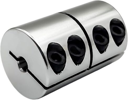 1pcs D40 L55 Clamp Clamp اقتران جامع 8 مم 17 مم 18 ملم 19 مم 20 مم قضيب قضيب الألومنيوم عمود محرك CNC الفك مقرن (14 ملم إلى 17 ملم) in Kuwait