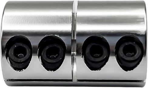 1pcs D40 L55 Clamp Clamp اقتران جامع 8 مم 17 مم 18 ملم 19 مم 20 مم قضيب قضيب الألومنيوم عمود محرك CNC الفك مقرن (14 ملم إلى 17 ملم) in Kuwait
