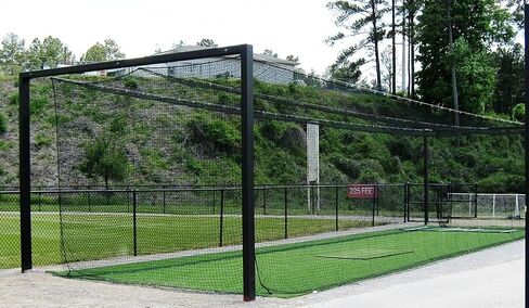 LFS BATTING CAGE NET - البيسبول والكرة اللينة المعاوضة للتدريب في الهواء الطلق | UV علاج ، مقاومة الطقس | Net فقط - لا يوجد إطار متضمن in Kuwait