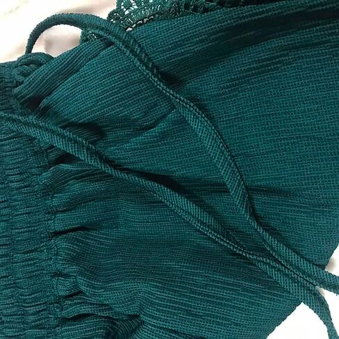 Women Floral Lace Trim Shorts Casual Summer Shorts High Waisted Drawstring Dressy Shorts Trendy Beach Clothes 2024 in Kuwait