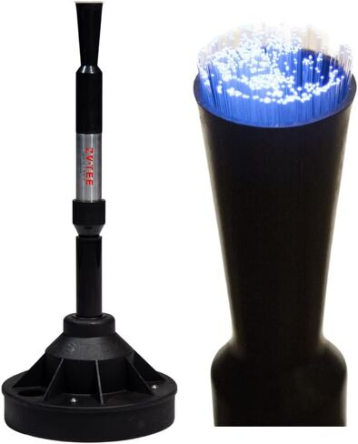 Baseball Tee with LED Light and Adjustable Height, Battery Operated, Illuminates and Flashes Each Swing with 1 of 5 Random Colors. Hitting Tee for Baseball and Softball. in Saudi Arabia