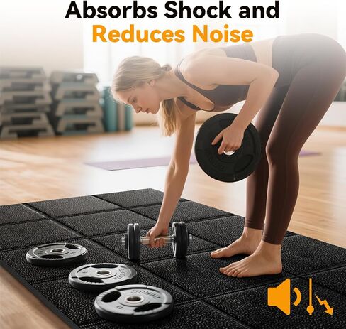 Treadmill Mat for Hardwood & Carpet Floors, 79 × 39.4, 71×31.5, Non-Slip Mat Under Treamills, 1/4 Thick, Floor Protection for Home Gym in Kuwait