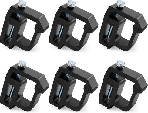 Truck Cap Mounting Clamps, Heavy Duty Camper Shell Clamps for Chevy Silverado Sierra 1500/2500/3500, for Dodge, for Ram 1500/2500/3500, F150 F250, for Mitsubishi, for Toyota (4 pcs) in Kuwait