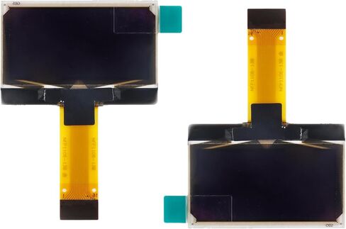 2pcs 1.3 "شاشة OLED ذات الأزرق الأبيض 128 × 64 شاشة LCD ، SH1106 برنامج تشغيل ، I2C SPI ، لمشاريع DIY in Saudi Arabia