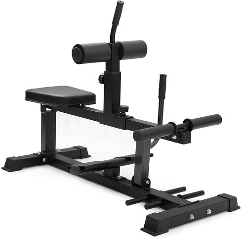 GMWD Adjustable Seated Calf Raise Machine With Band Pegs for Leg Training and Exercise - Home Gym Equipment in Kuwait