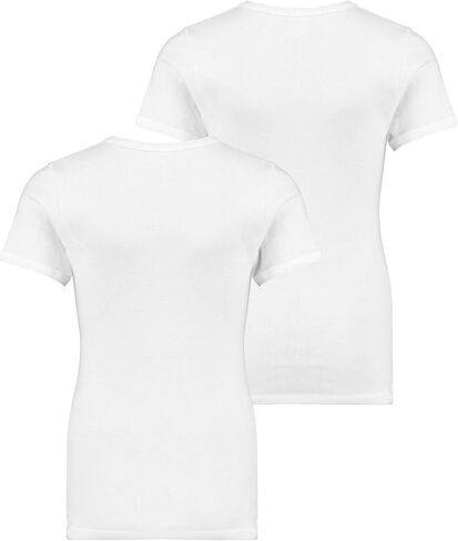 PETIT BATEAU Set of 2 Girl's Short Sleeves White Underwear/Undershirt Sizes 2-18 Style 15039 (Size 10 Style 15039) in Saudi Arabia