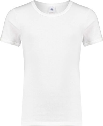 PETIT BATEAU Set of 2 Girl's Short Sleeves White Underwear/Undershirt Sizes 2-18 Style 15039 (Size 10 Style 15039) in Saudi Arabia