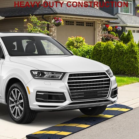 سلالم كبح الممر السعودي 72 "، منحدر عتبة الجسر المطاط الثقيل ، منحدر عتبة الجانب مع السيارة ، شاحنة ، سكوتر ، تنقل الكرسي المتحرك (36" x2packs) in Kuwait