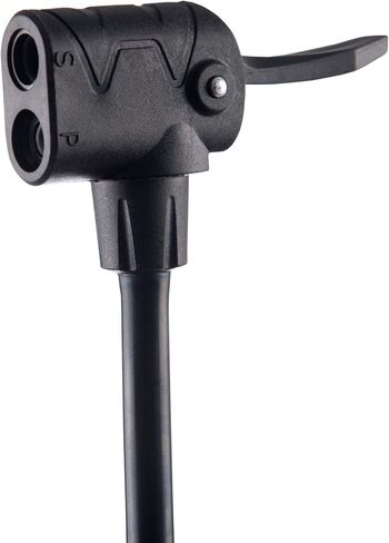Pump Mini Pump - محمول وتصميم للضوء | ارتفاع الضغط 160 PSI الضخ | Presta & Schrader Valve Compatibility | مقياس قابلية للقراءة بسهولة | شملت مقاطع إطار الدراجة in Kuwait