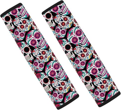 Purple Butterfly Car Seat Belt Pads Cover,Universal Shoulder Strap Cover for Seat Belt,Universal fit Car SUV Airplane Set of 2 in Saudi Arabia