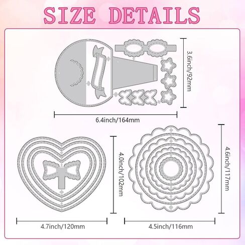 3D Light Box Die Cuts for Card Making Carbon Steel Die Cuts Lantern Style Cutting Dies Frame Stencils Scrapbooking Embossing Template Dies for Craft Birthday Gift Decor Photo Album in Saudi Arabia