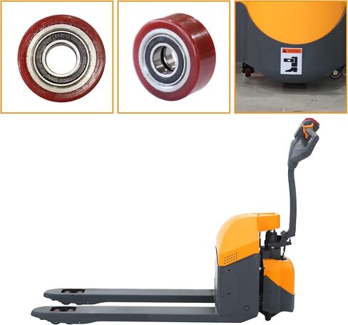Balance Wheels 1.73inch *0.67inch for Comple Electric Pallet Jacks A Pair in Kuwait