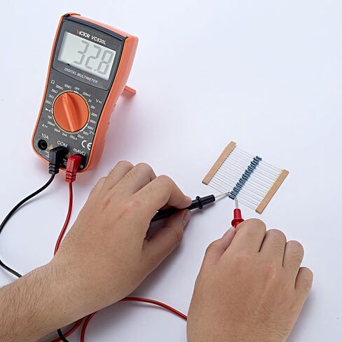 40 قيم 400 PCS 1/2W KITTOR 1Ω-1MΩ ± 1 ٪ مقاومات فيلم المعادن تشكيلة لمشاريع الإلكترونيات وتجارب DIY in Kuwait