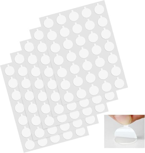 175pcs نقاط لزجة مزدوجة الجوانب - من السهل تقشير نقاط لزجة ، وداحة شريطية لزجة مزدوجة القابلة للإزالة. in Saudi Arabia