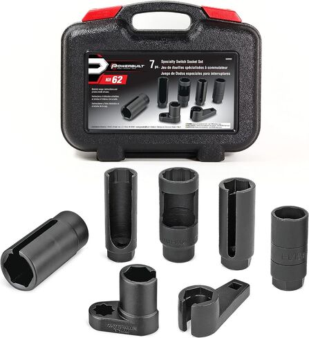 Alltrade 648625 Oxygen Sensor Socket Set, Black in Saudi Arabia