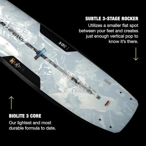 Hyperlite Murray Pro Wakeboard - Board and Fins Only in Saudi Arabia