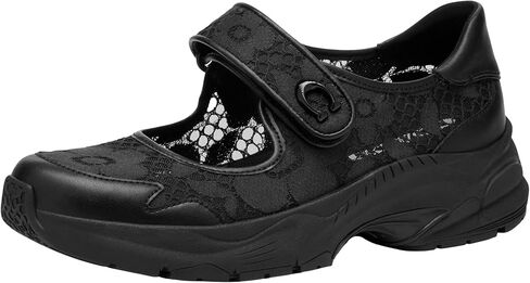 Coach Women's Lace Mary Jane Sneaker, Charcoal/Black, 8.5 in Saudi Arabia