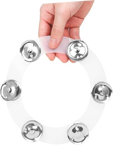 UPKOCH HI HAT DRUM طبل مع أجراس صف متينة لدجال دائمة لطبول الجاز وأدوات الإيقاع للأداء والممارسة in Saudi Arabia