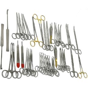 Feline + Canine Spay Pack 91 Piece Premium Stainless Steel Veterinary Set in Kuwait