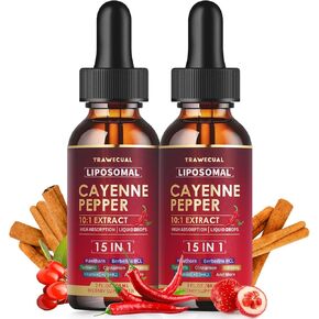 15 في 1 مكملات السائل السائل السائل السائل السائل الشحمي ، مع فيتامين D3 K2 ، و Hawthorn ، و Berberine HCl ، و Beet Root ، وركمه ، والقرفة ، والهضم ، ودعم هيث الدورة الدموية- 2 أوقية لمدة 30 يومًا in Kuwait