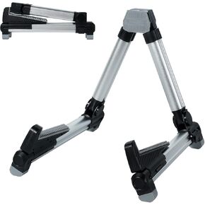 Adjustable, Portable Folding Univerial A-Frame Guitar Stand for Acoustic, Classical, Electric Guitars, Bass, Ukulele, Banjo in Saudi Arabia