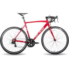 HILAND Adult Road Bike 700c Racing Bike with 14 Speeds, Aluminum Frame, Caliper Brake, City Commuter Bicycle for Women Men in Kuwait