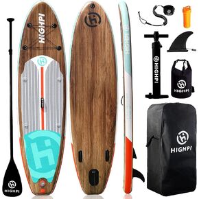 Inflatable Stand Up Paddle Board for Youth and Adults – Wide Sup with Premium Accessories, Blow Up Paddleboard for Surfing, Fishing, Yoga & More in Saudi Arabia