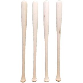 Baseball Bats for Trophy Engraving, 33 Inches, Wood, 4 Pack in Saudi Arabia