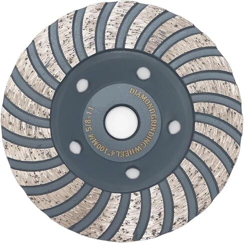 1pc 4'' 4.5'' 5'' 7'' Grinding Wheels 5/8-11 Thread Grinding disc for Marble, Concrete, Construction Material(1 pc 115mm inch) in Saudi Arabia