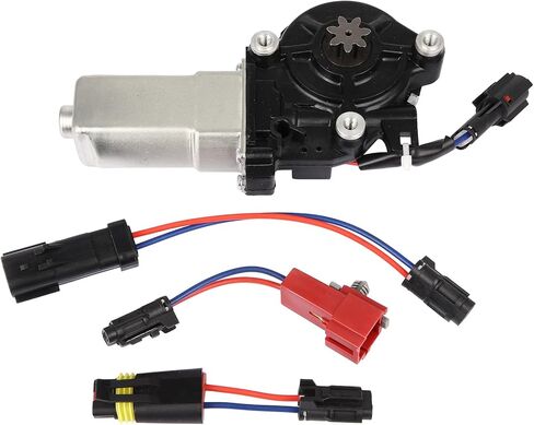 FINDAUTO 742-184 Rear Right Passenger Side Power Window Motor Compatible for 2003 for BMW 325Ci,2007 for Dodge Charger,1994-1998 for Ford for F-150,1994-1998 for Ford for F-250 in Saudi Arabia