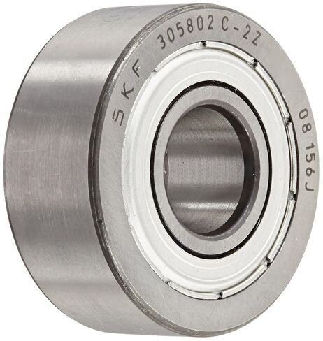 SKF 305802 C-2Z Type Track Track Roller ، Tweered OD ، محمية ، متري ،ام 15 ملم ، عرض 40 مم ، عرض 15.9 ملم in Kuwait