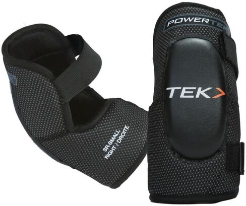 V3.0 Tek Junior Ice Hockey Soft Elbow Pads (Large), Black in Saudi Arabia
