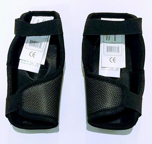 V3.0 Tek Junior Ice Hockey Soft Elbow Pads (Large), Black in Saudi Arabia