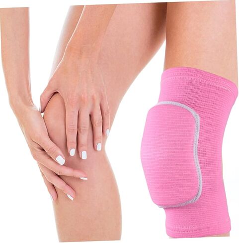 Sports Brace Protective Elastic Pads Sponge Knee Guards for Men Warm Padded Knee Sleeve Elastic Leg Brace in Saudi Arabia