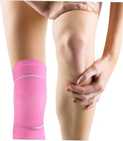 Sports Brace Protective Elastic Pads Sponge Knee Guards for Men Warm Padded Knee Sleeve Elastic Leg Brace in Saudi Arabia