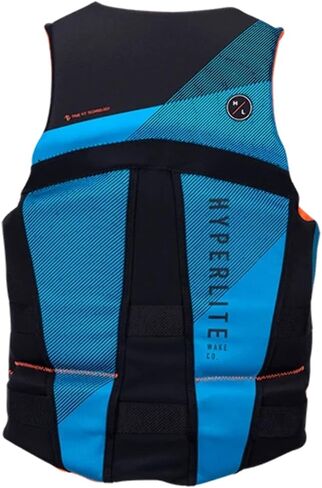 Hyperlite Domain CGA Mens Wakeboard Vest Blue/Orange Sz L in Saudi Arabia