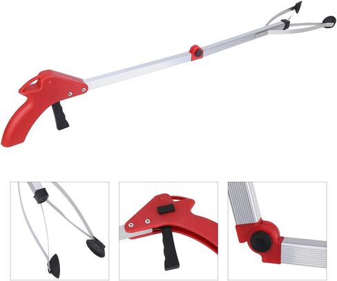 منتقي القمامة ، Grabber Reacher ، أداة Grabber Reacher ، القمامة القابلة للطي ، أداة Pickup Raceer Grabber ، ممثل القمامة القمامة القابل للطي لأوراق الحديقة. in Kuwait