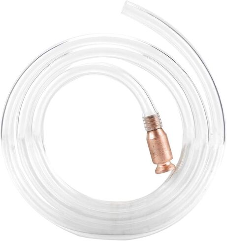 1.8 Meters IStatic PVC Siphon Hose Pump for S Liquid Transfer, Manual Hand Pump for Fuel, and Emergency Use in Saudi Arabia
