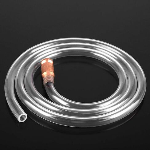 1.8 Meters IStatic PVC Siphon Hose Pump for S Liquid Transfer, Manual Hand Pump for Fuel, and Emergency Use in Saudi Arabia