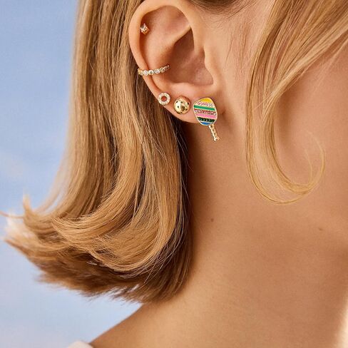 Play Ball Earring Set in Saudi Arabia