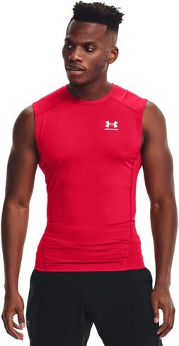 Under Armour Big & Tall HeatGear Armour Comp Sleeveless Midnight Navy/White LG Tall in Saudi Arabia
