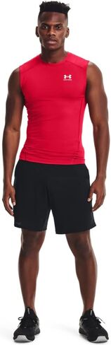 Under Armour Big & Tall HeatGear Armour Comp Sleeveless Midnight Navy/White LG Tall in Saudi Arabia
