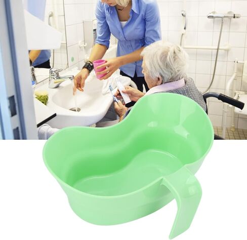 حوض Emesis ، وعاء على شكل الكلى متدرج مع مقبض معلق ، حوض غسل حوض الري البلاستيكي للمسنين المريض in Kuwait