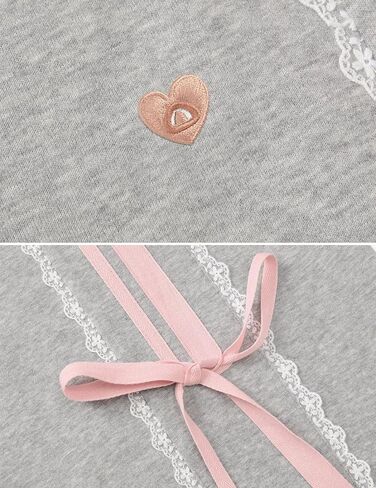 Aelfric Eden Lace Stripe Patcwork Plants Pants غير الرسمي للنساء بنطلون الساق المرنة مرنة in Saudi Arabia