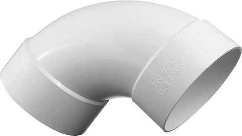 4 "PVC DWV Sanitary 90 ° الكوع منحنى لنفايات الصرف وتجهيزات أنابيب PVC تربط محول اقتران أبيض (4 بوصات) in Saudi Arabia