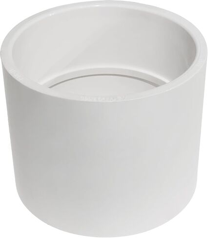 6 "PVC DWV اقتران صحية لنفايات التصريف والتهوية ، تجهيزات برغي أنابيب PVC محول أبيض (6 بوصات) in Saudi Arabia